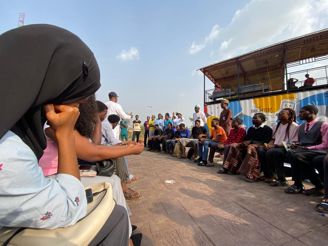 Outdoor mentorship session.