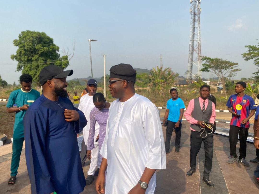 Scholars visiting the centre.