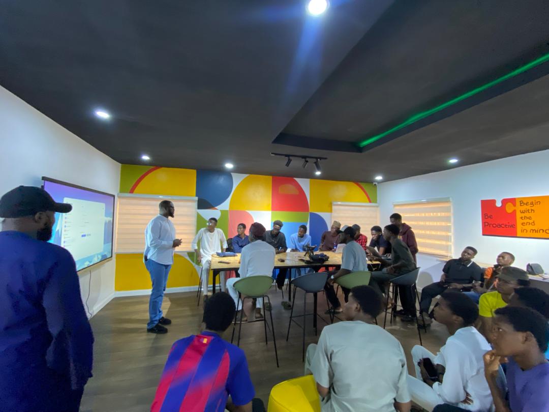 Group workshop activity.