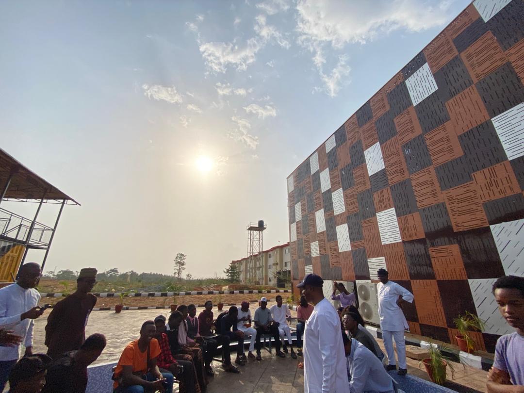 Interior architecture look.