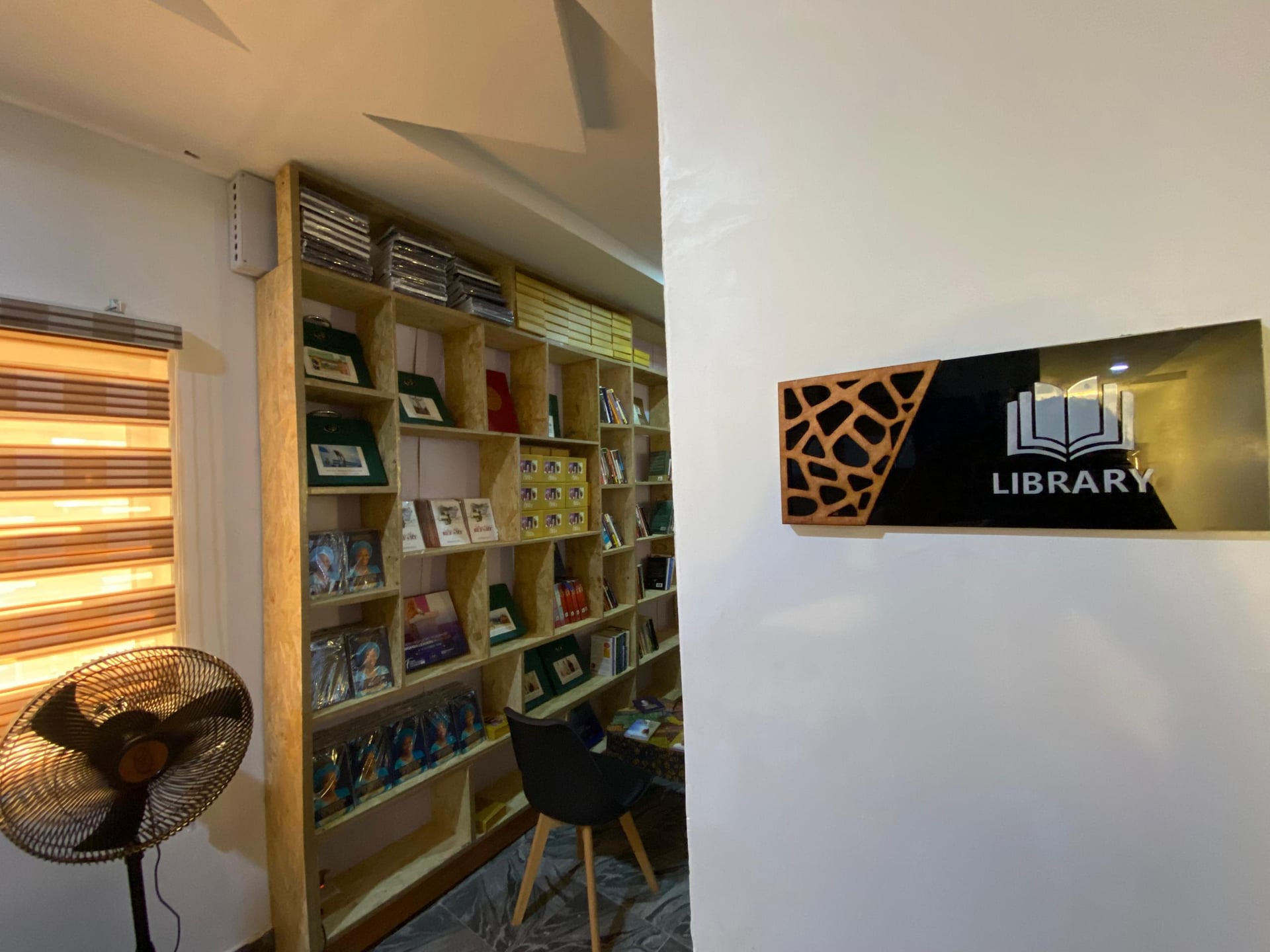 Study area interior look.